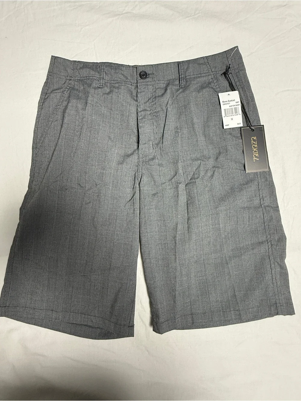 Ezekiel Gray Flat Front Men's Shorts
